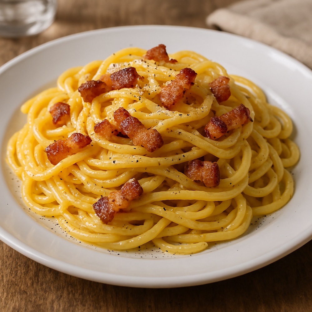 Scopri di più sull'articolo Carbonara Day: una forchettata di felicità (e un po’ di pepe nero)